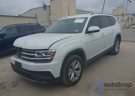 2019 Volkswagen Atlas 2.0T S из США, поврежденный, VIN 1V2AP2CAXKC539757